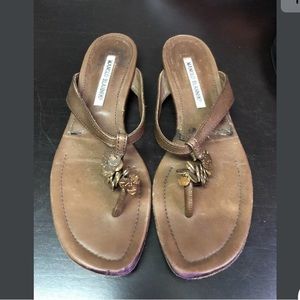 Manolo Blahnik Sanadals Sz 39